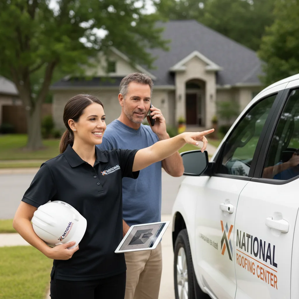 National Roofing Center customer support in Baxter Springs